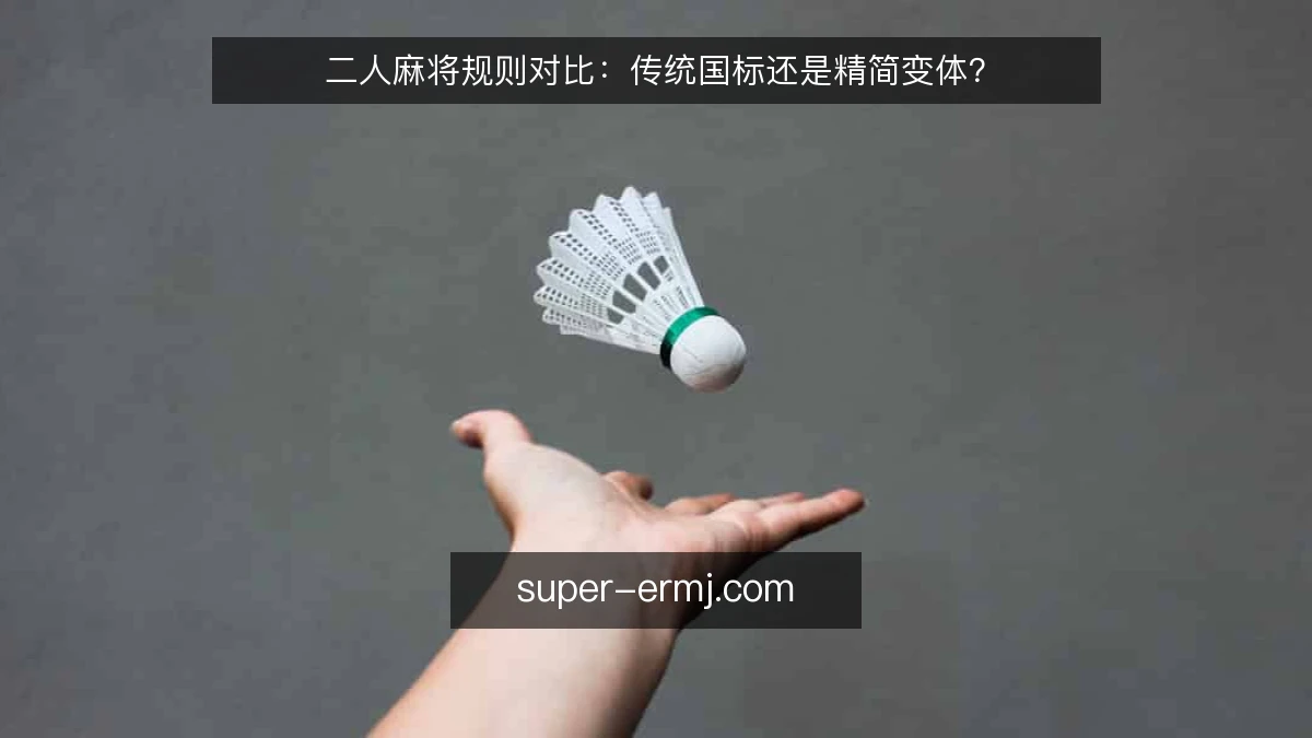 二人麻将规则对比：传统国标还是精简变体？