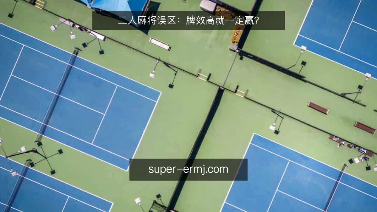 二人麻将误区:牌效高就一定赢?