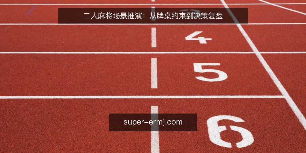 二人麻将场景推演：从牌桌约束到决策复盘 — 场景设定：两人对局的初始条件 配图